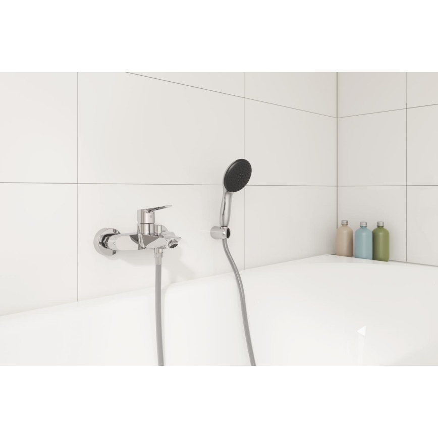 GROHE 25283002 - Grifo de bañera con accesorios DN 15, acabado cromado brillante