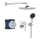 GROHE 25293000 - Set de ducha START EDGE 250 mm, cromo brillante