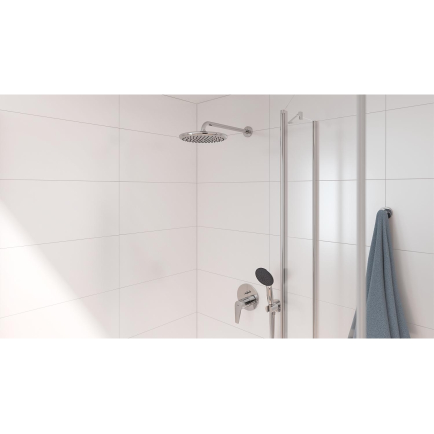 GROHE 25293000 - Set de ducha START EDGE 250 mm, cromo brillante