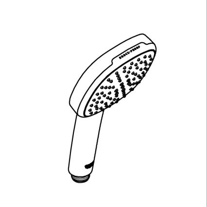 GROHE 26397001 - Ducha de mano VITALIO COMFORT 110, 110 mm, cromo brillante