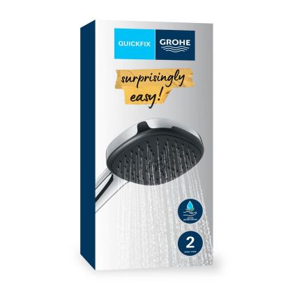 GROHE 26397001 - Ducha de mano VITALIO COMFORT 110, 110 mm, cromo brillante