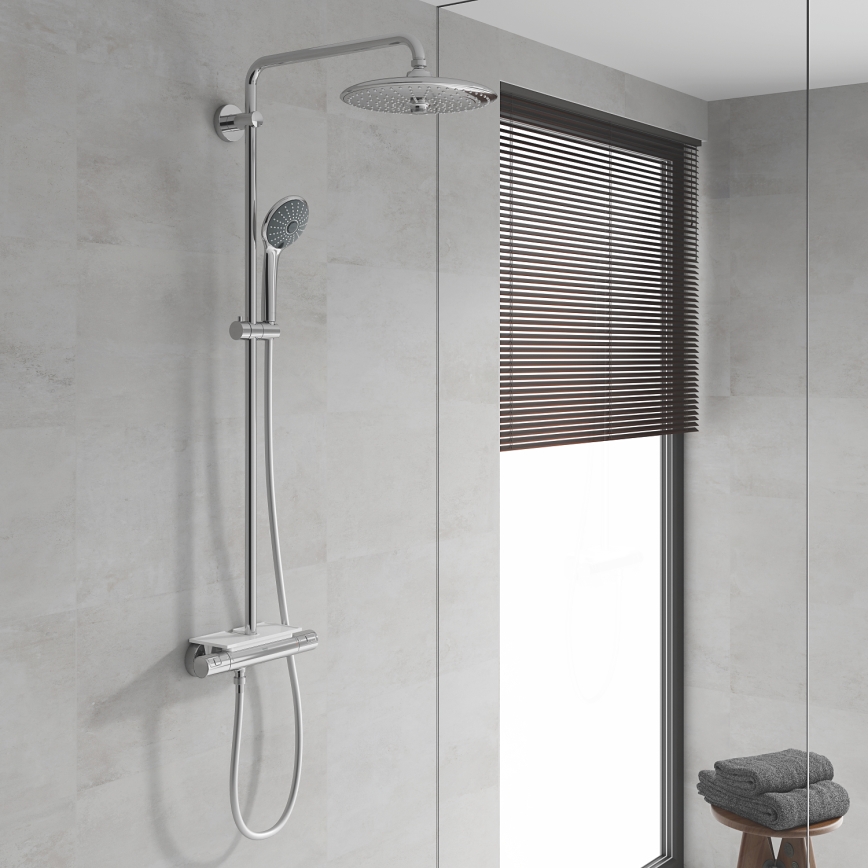GROHE 26403001 - Sistema de ducha VITALIO JOY 260 450 mm cromo brillante