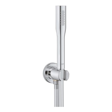 GROHE 26404000 - Ducha de mano STICK con manguera y soporte, acabado cromado brillante
