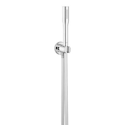 GROHE 26404000 - Ducha de mano STICK con manguera y soporte, acabado cromado brillante