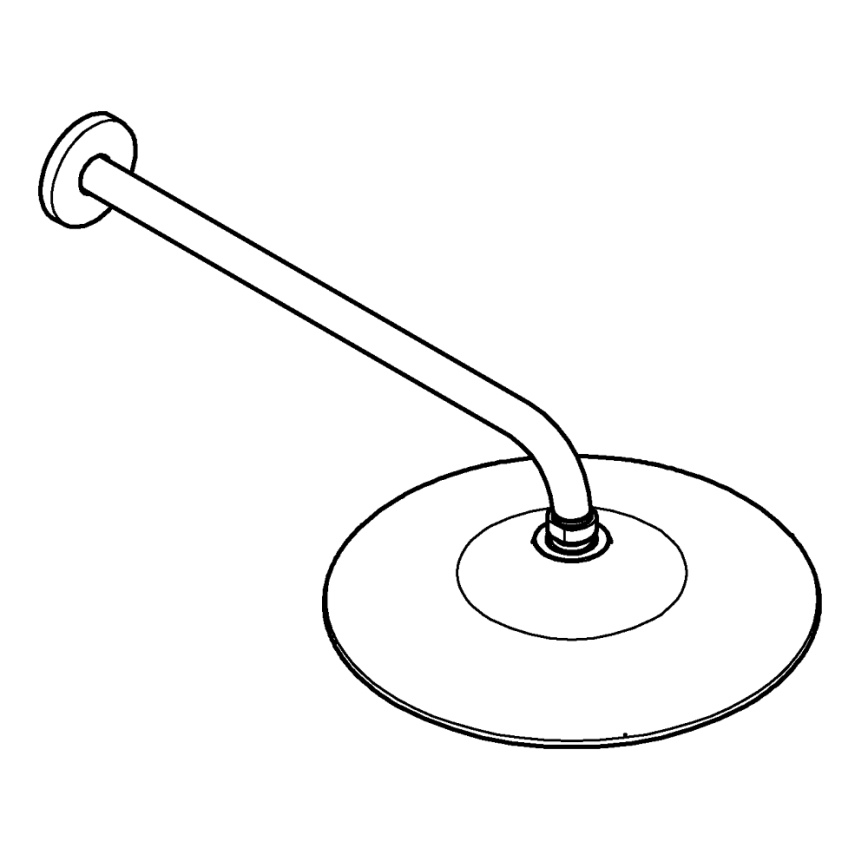 GROHE 26459000 - Cabezal de ducha EUPHORIA 260 380 mm cromo brillante