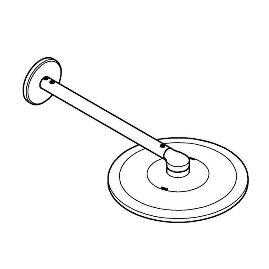 GROHE 26475000 - Cabezal de ducha RAINSHOWER SMARTACTIVE 310 mm, acabado cromo brillante