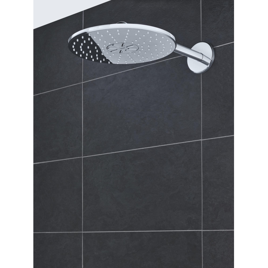 GROHE 26475000 - Cabezal de ducha RAINSHOWER SMARTACTIVE 310 mm, acabado cromo brillante