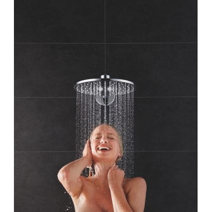 GROHE 26475000 - Cabezal de ducha RAINSHOWER SMARTACTIVE 310 mm, acabado cromo brillante