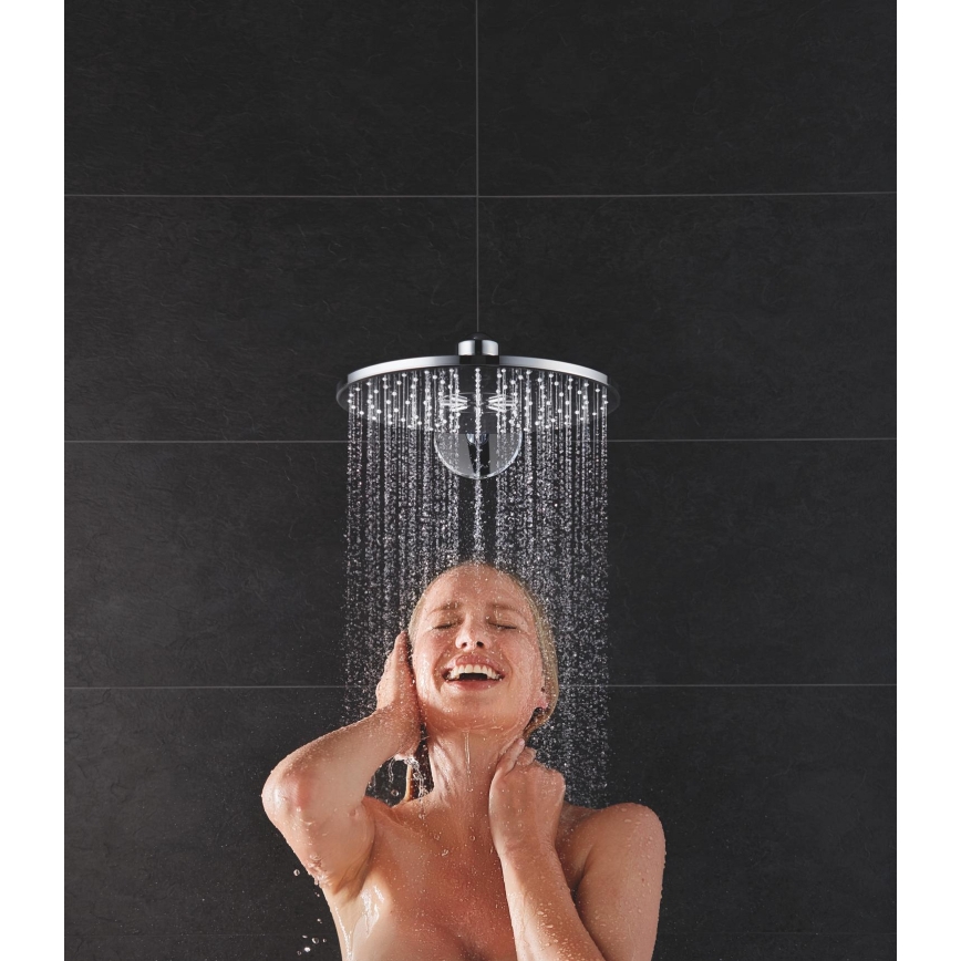 GROHE 26475000 - Cabezal de ducha RAINSHOWER SMARTACTIVE 310 mm, acabado cromo brillante