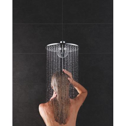 GROHE 26475000 - Cabezal de ducha RAINSHOWER SMARTACTIVE 310 mm, acabado cromo brillante