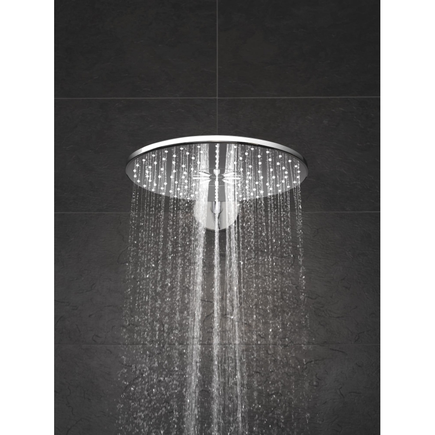 GROHE 26475000 - Cabezal de ducha RAINSHOWER SMARTACTIVE 310 mm, acabado cromo brillante