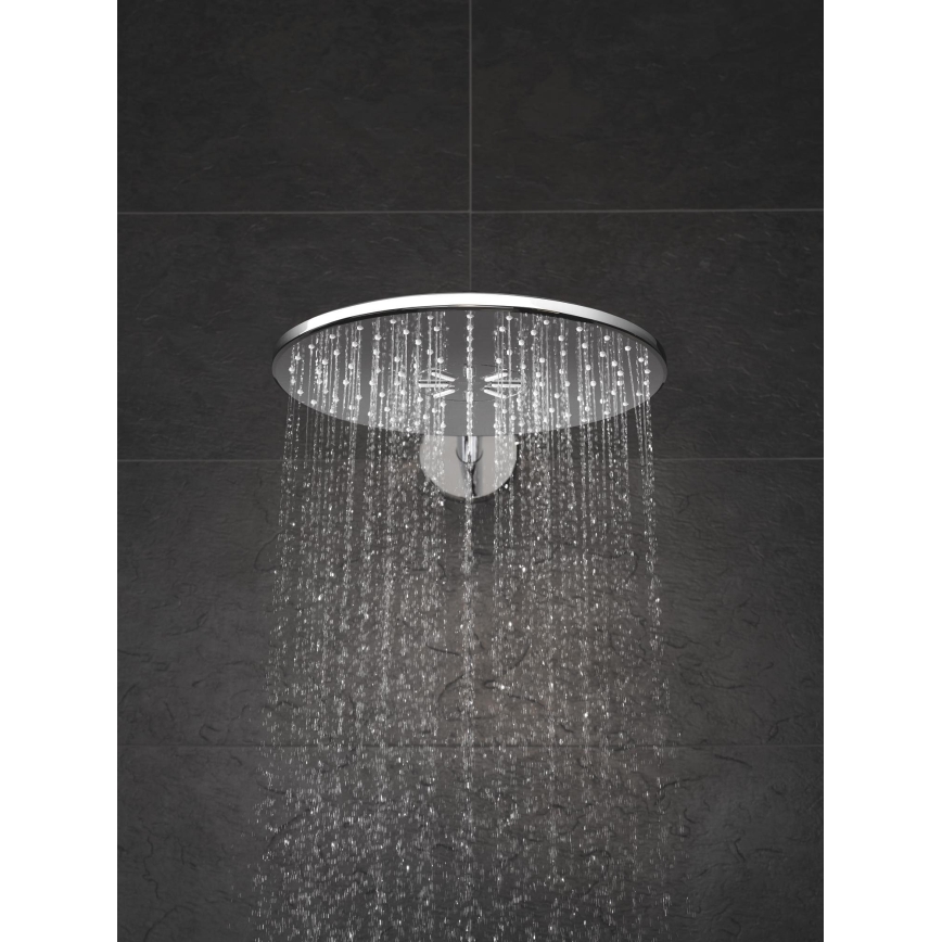 GROHE 26475000 - Cabezal de ducha RAINSHOWER SMARTACTIVE 310 mm, acabado cromo brillante