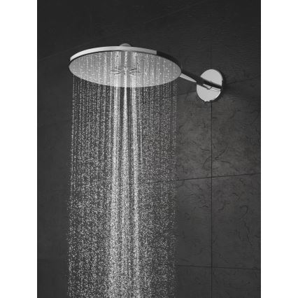 GROHE 26475000 - Cabezal de ducha RAINSHOWER SMARTACTIVE 310 mm, acabado cromo brillante