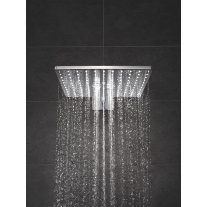 GROHE 26479000 - Cabezal de ducha RAINSHOWER SMARTACTIVE 310 CUBE cromo brillante