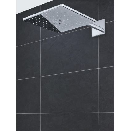 GROHE 26479000 - Rociador de techo RAINSHOWER SMARTACTIVE 310 CUBE cromo brillante