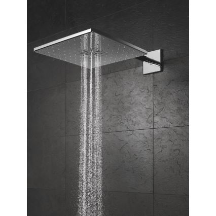 GROHE 26479000 - Rociador de techo RAINSHOWER SMARTACTIVE 310 CUBE cromo brillante