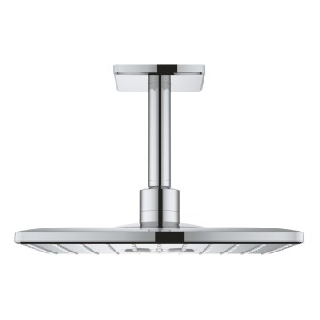GROHE 26481000 - Conjunto de ducha de techo RAINSHOWER SMARTACTIVE 310 CUBE 310 mm cromado