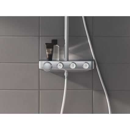 GROHE 26508000 - Sistema de ducha EUPHORIA SMARTCONTROL 310 CUBE en cromo brillante