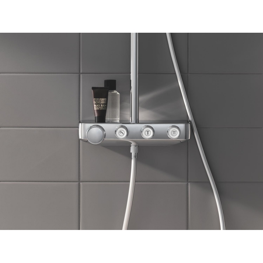 GROHE 26508000 - Sistema de ducha EUPHORIA SMARTCONTROL 310 CUBE en cromo brillante