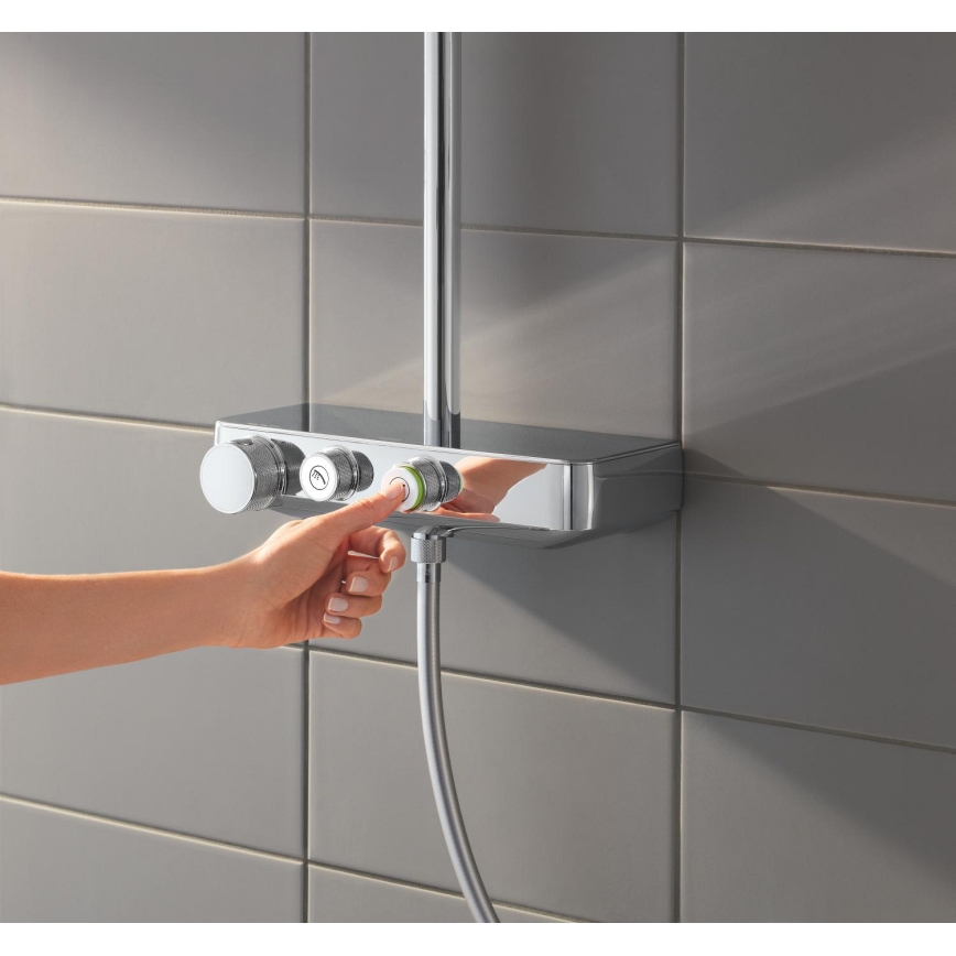 GROHE 26509000 - Sistema de ducha EUPHORIA SMARTCONTROL 260 mm, acabado en cromo brillante