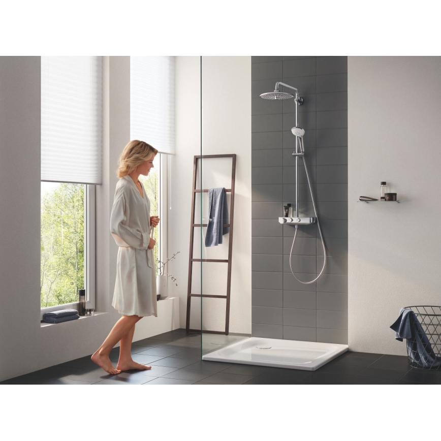 GROHE 26509000 - Sistema de ducha EUPHORIA SMARTCONTROL 260 mm, acabado en cromo brillante