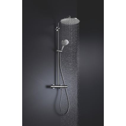 GROHE 26561000 - Cabezal de ducha RAINSHOWER 310 mm, cromo brillante
