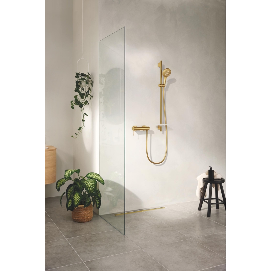 GROHE 26574GN0 - Ducha de mano RAINSHOWER SMARTACTIVE 130, acabado oro