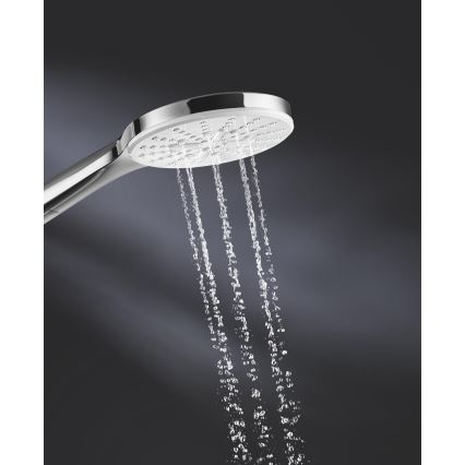 GROHE 26574LS0 - Ducha de mano RAINSHOWER SMARTACTIVE 130 mm blanca
