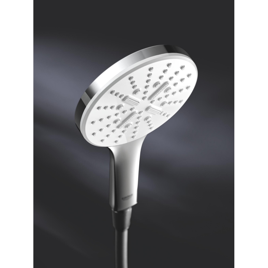 GROHE 26574LS0 - Ducha de mano RAINSHOWER SMARTACTIVE 130 mm blanca