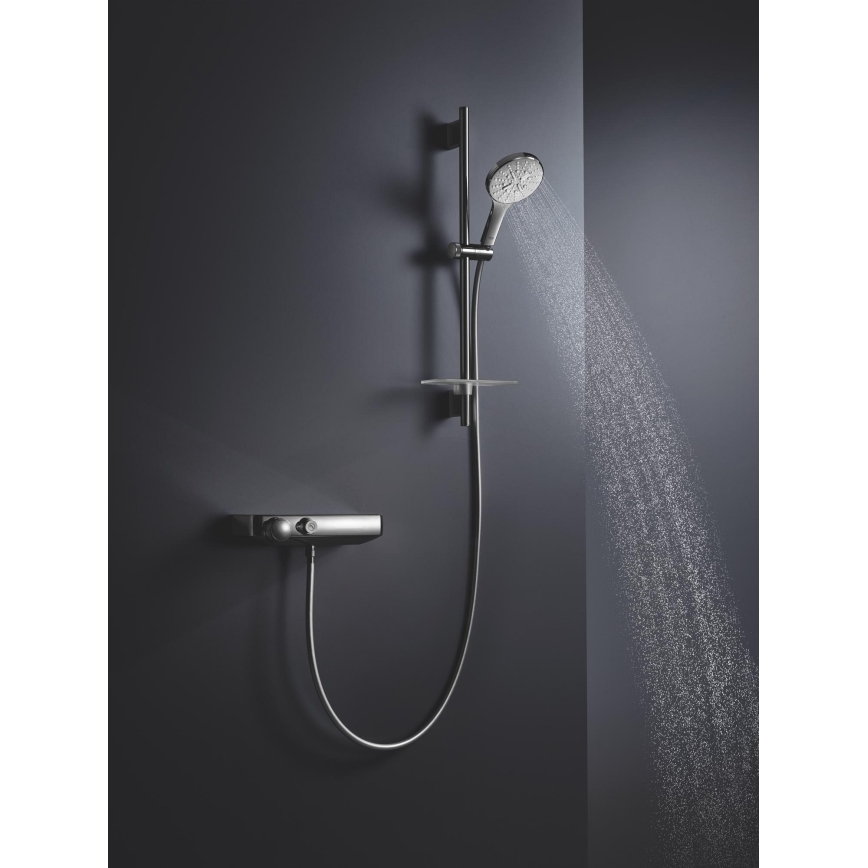GROHE 26575000 - Set de ducha RAINSHOWER SMARTACTIVE 130 600 mm cromo brillante