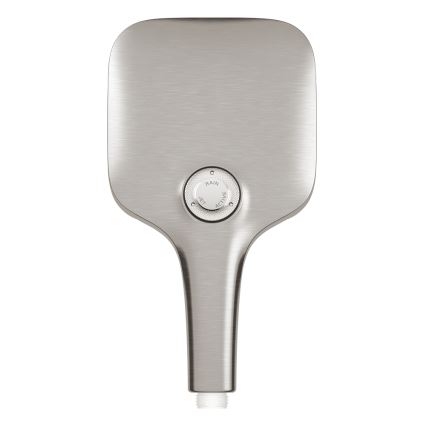GROHE 26582DC0 - Ducha de mano RAINSHOWER SMARTACTIVE 130 CUBE en acero inoxidable