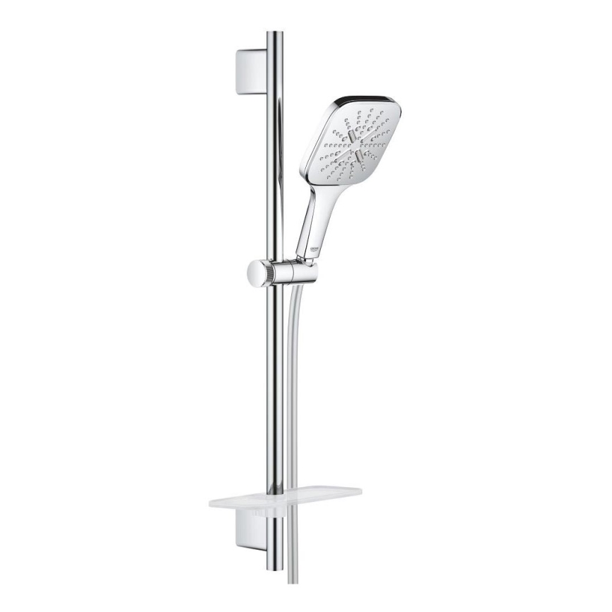 GROHE 26584000 - Set de ducha RAINSHOWER SMARTACTIVE 130 CUBE 600 mm, cromado
