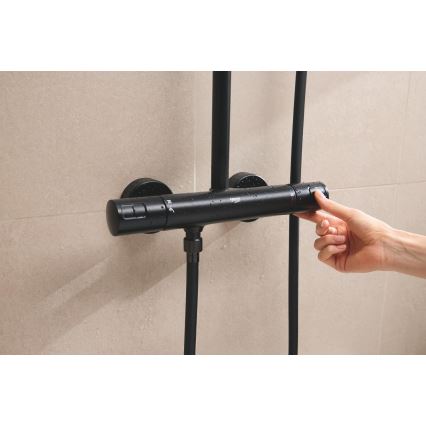 GROHE 266962431 - Sistema de ducha VITALIO COMFORT 250 250 × 250 mm negro