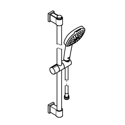 GROHE 26928001 - Set de ducha VITALIO COMFORT 110, 600 mm, cromo brillante