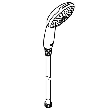 GROHE 2696010E - Ducha de mano VITALIO START 110, 110 mm, cromado brillante