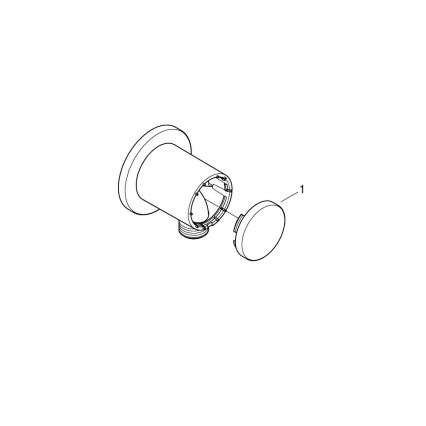 GROHE 26963001 - Codo mural VITALIO UNIVERSAL 12” cromo brillante