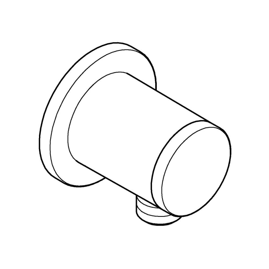 GROHE 26963001 - Codo mural VITALIO UNIVERSAL 12” cromo brillante
