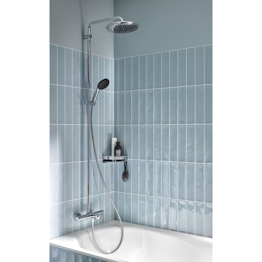 GROHE 26988001 - Sistema de ducha VITALIO START SYSTEM 390 mm, cromo brillante