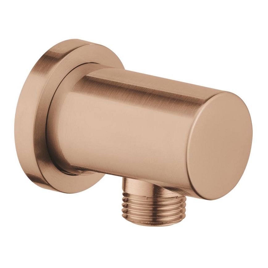 GROHE 27057DL0 - Codo mural RAINSHOWER DN 15, acabado en bronce