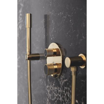 GROHE 27057GL0 - Codo de pared RAINSHOWER dorado