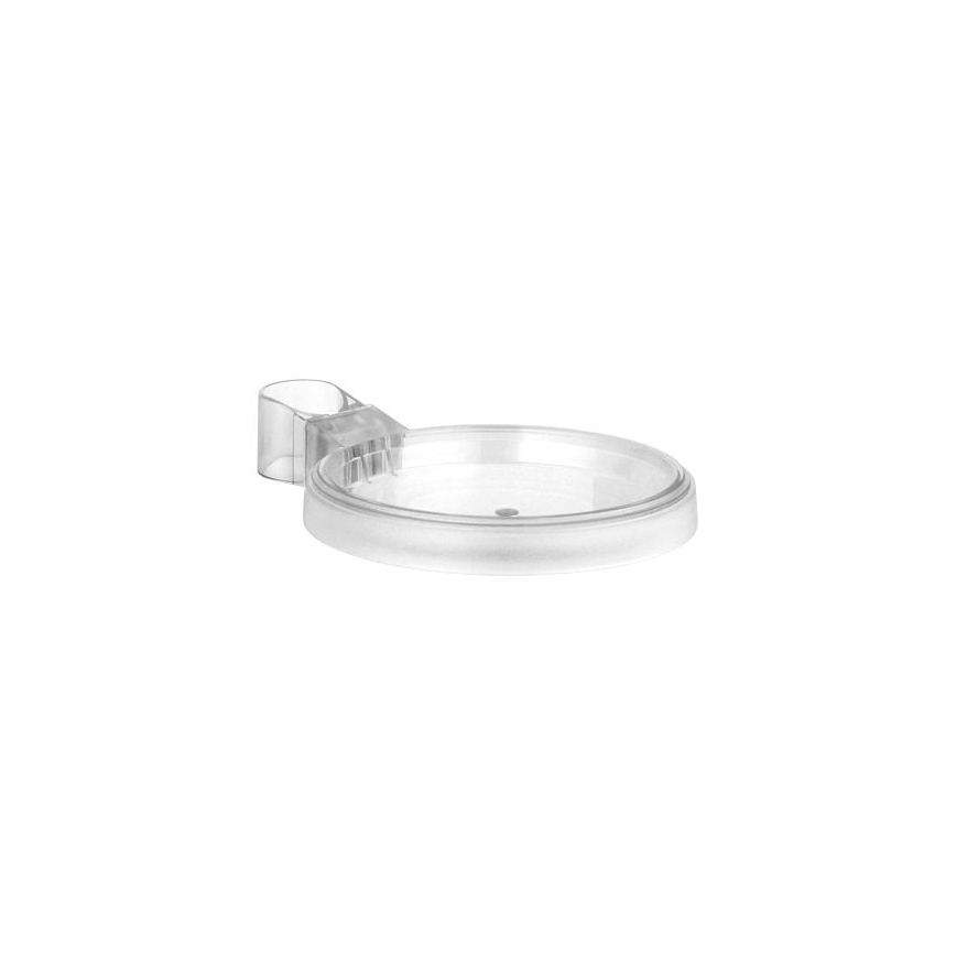GROHE 27206000 - Jabonera RELEXA para barra de ducha O 22 o 25 mm, transparente