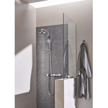 GROHE 27492000 - Rociador de ducha EUPHORIA COSMOPOLITAN O 180 mm, acabado en cromo brillante