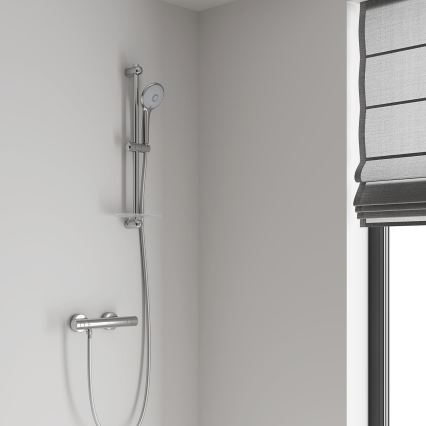 GROHE 27499000 - Barra de ducha EUPHORIA 600 mm cromado brillante