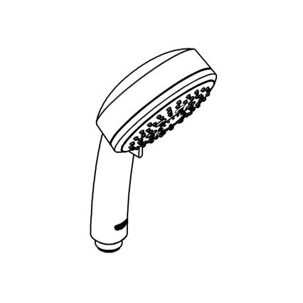 GROHE 27575002 - Ducha de mano TEMPESTA COSMOPOLITAN 100 4” cromado brillante