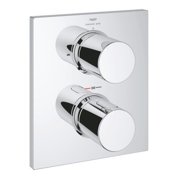 GROHE 27618000 - Tapa termostática GROHTHERM F, cromo brillante