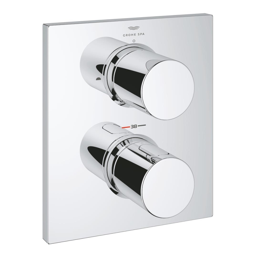 GROHE 27618000 - Tapa termostática GROHTHERM F, cromo brillante