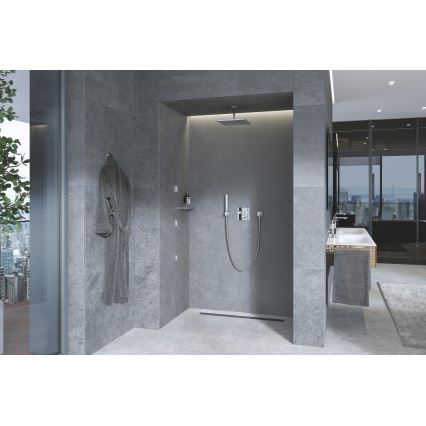 GROHE 27693000 - Soporte mural para ducha EUPHORIA CUBE en cromo brillante
