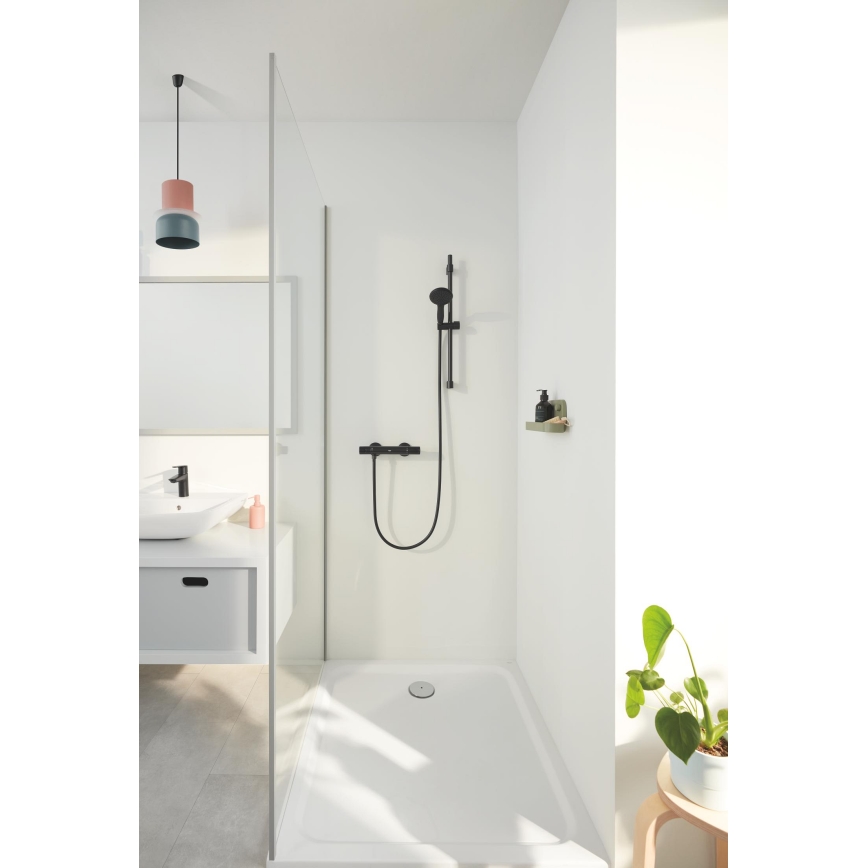 GROHE 277242431 - Barra de ducha VITALIO UNIVERSAL 600 mm negra