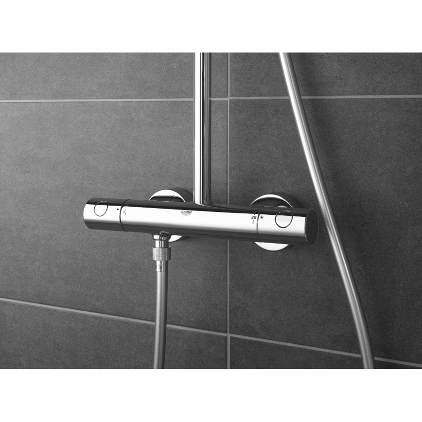 GROHE 27922001 - Sistema de ducha TEMPESTA COSMOPOLITAN 210, acabado en cromo brillante