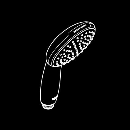 GROHE 27940001 - Cabezal de ducha de mano VITALIO START 110, cromo brillante